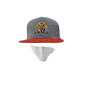 Super Mario Nintendo Youth Cap  Hat SnapBack NWT